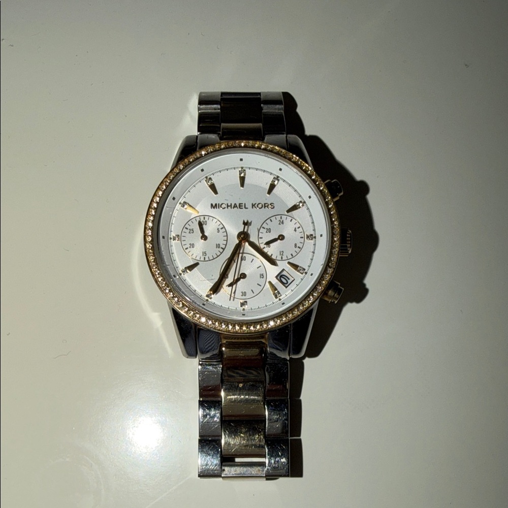 Michael Kors Two-Tone Chronograph Watch